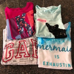 5 piece Bundle of girl’s T-shirts